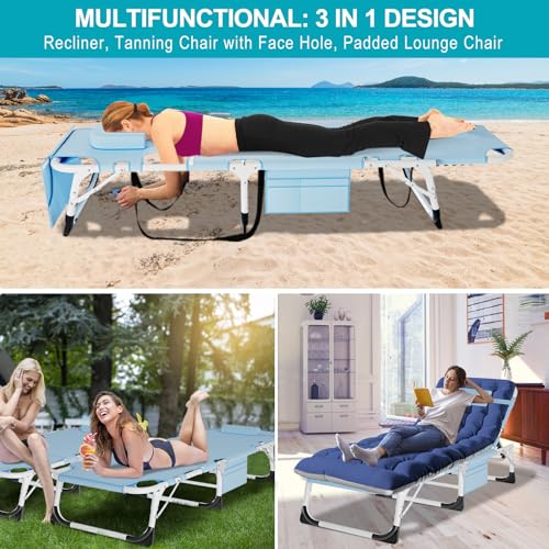 3 In 1 Sun Tanning Chair