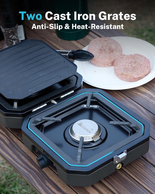 16000 BTU Dual Burner Camping Stove