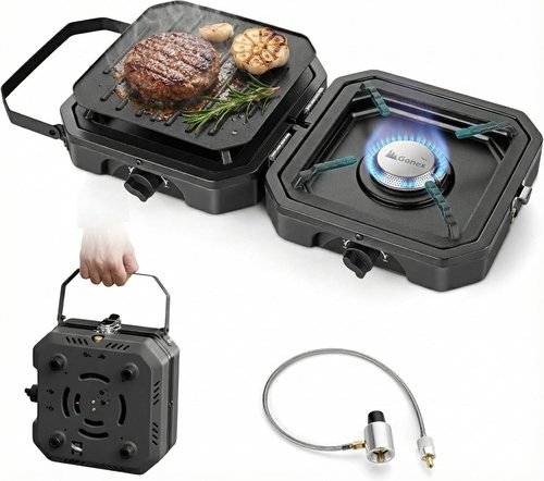 16000 BTU Dual Burner Camping Stove