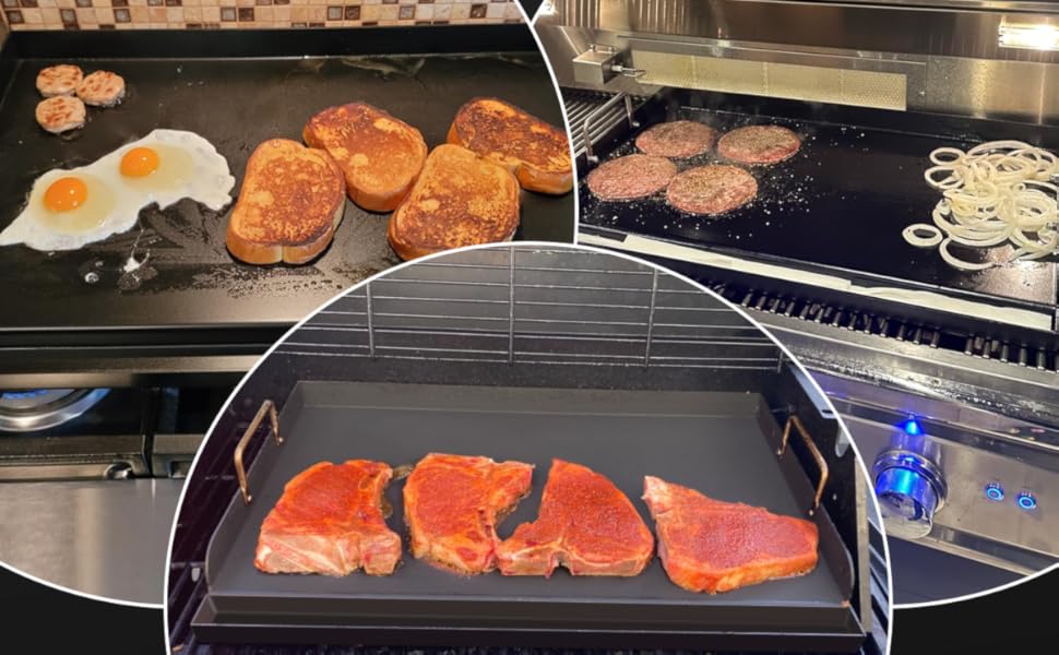 Nonstick Cooking Griddle for Gas Grill/Stove